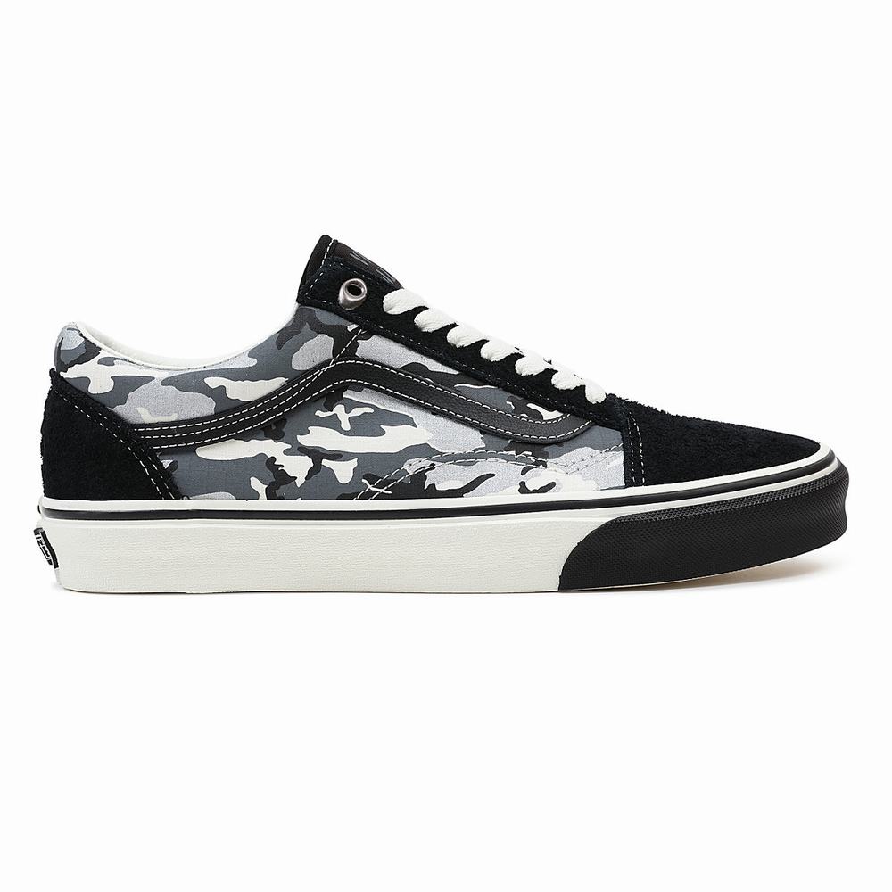 Women's Vans Old Skool Sneakers Black | USA61784