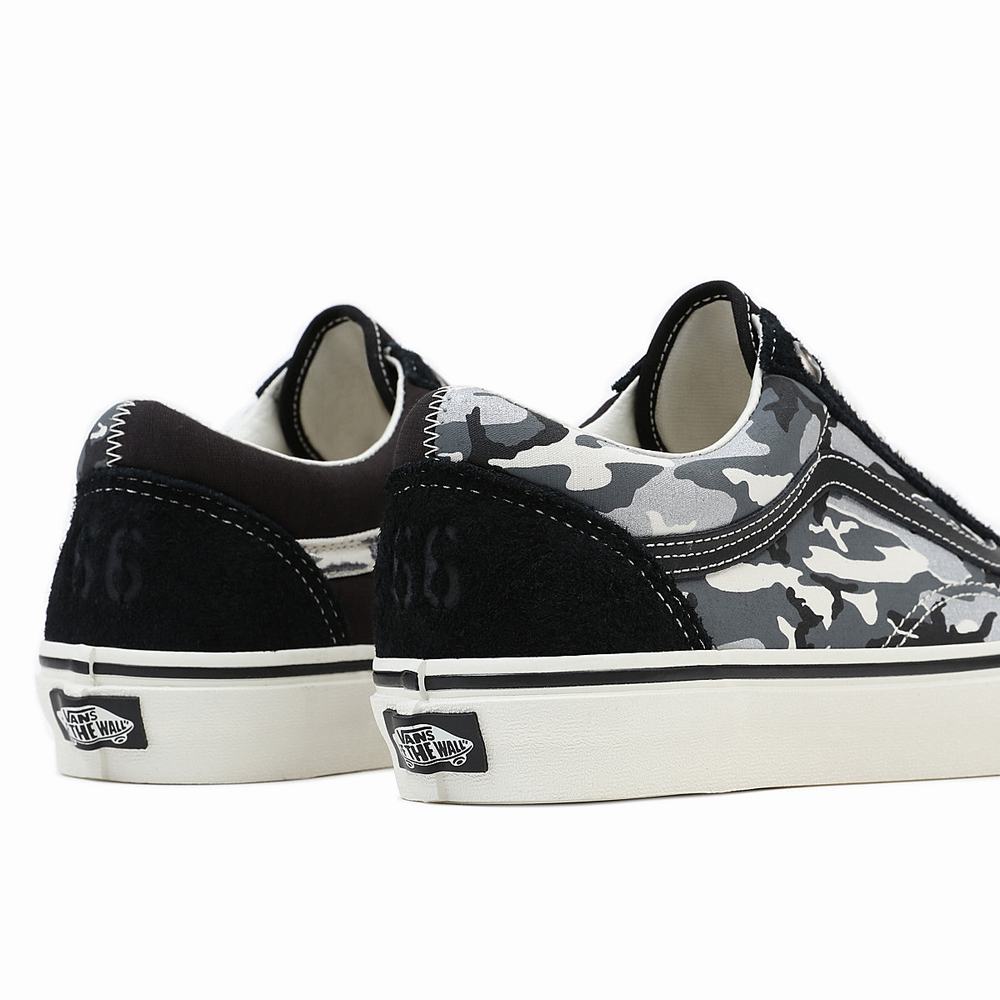 Women's Vans Old Skool Sneakers Black | USA61784