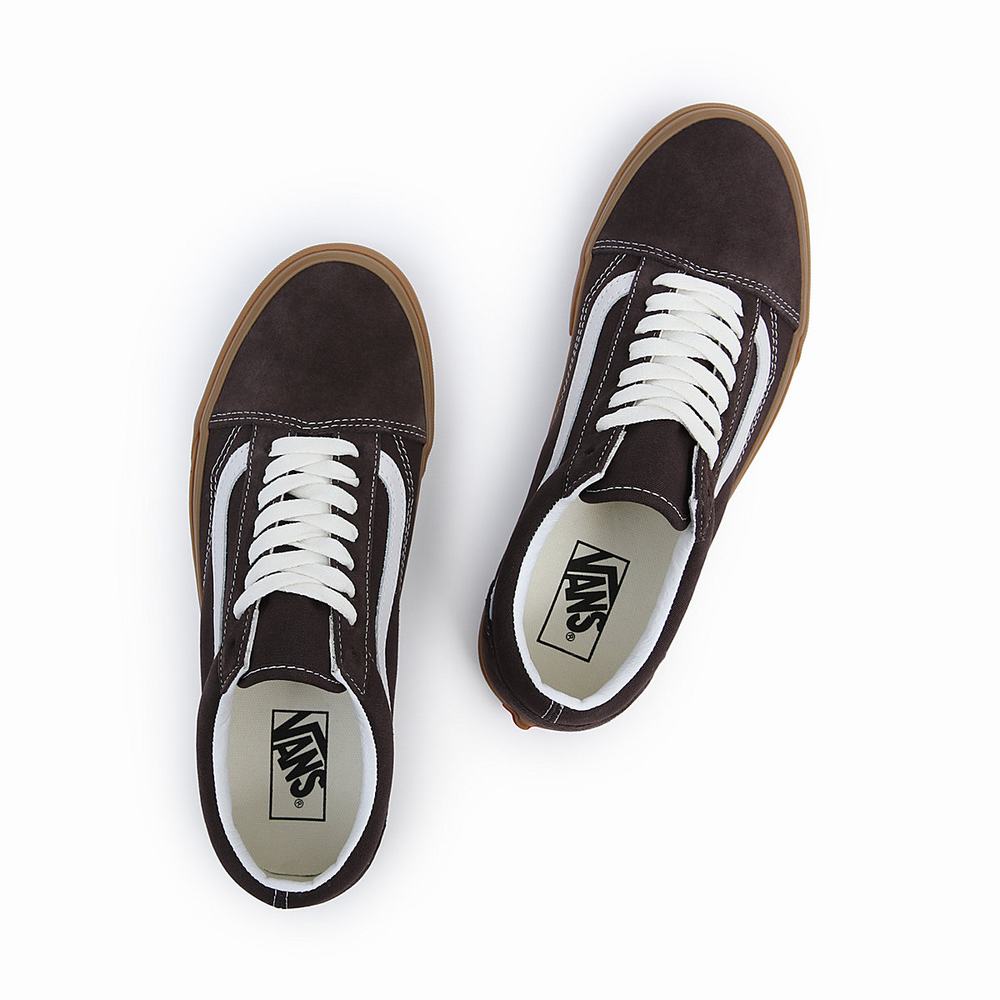 Women's Vans Old Skool Sneakers Black | USA90643