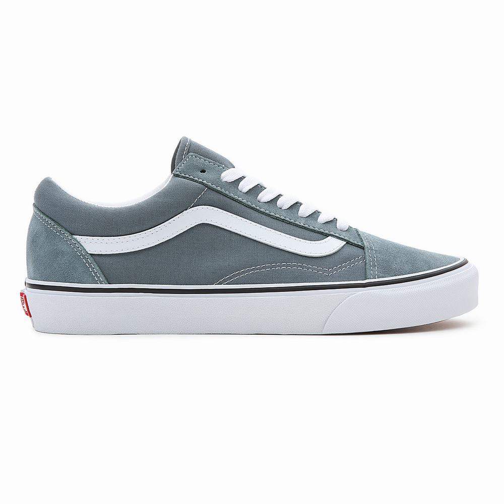 Women's Vans Old Skool Sneakers Blue | USA87265