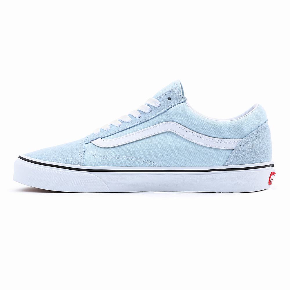 Women's Vans Old Skool Sneakers Blue | USA90135