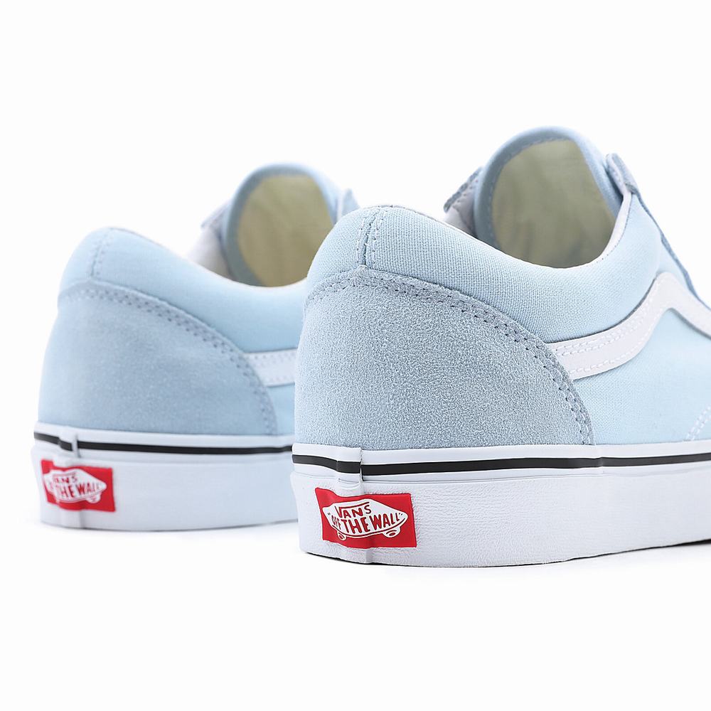 Women's Vans Old Skool Sneakers Blue | USA90135