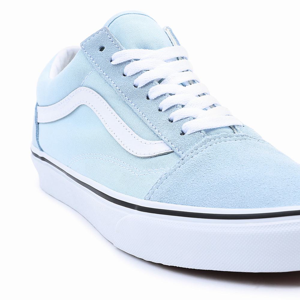 Women's Vans Old Skool Sneakers Blue | USA90135