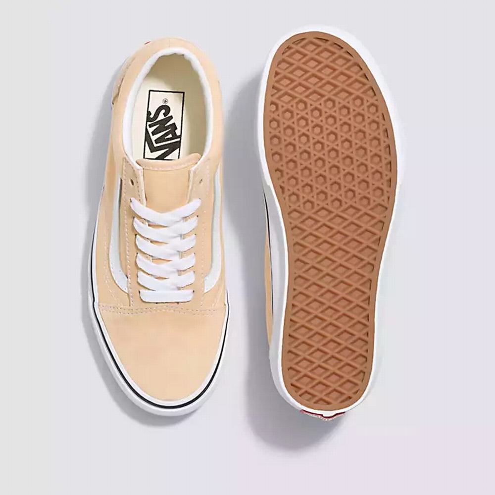 Women's Vans Old Skool Sneakers Brown | USA68093