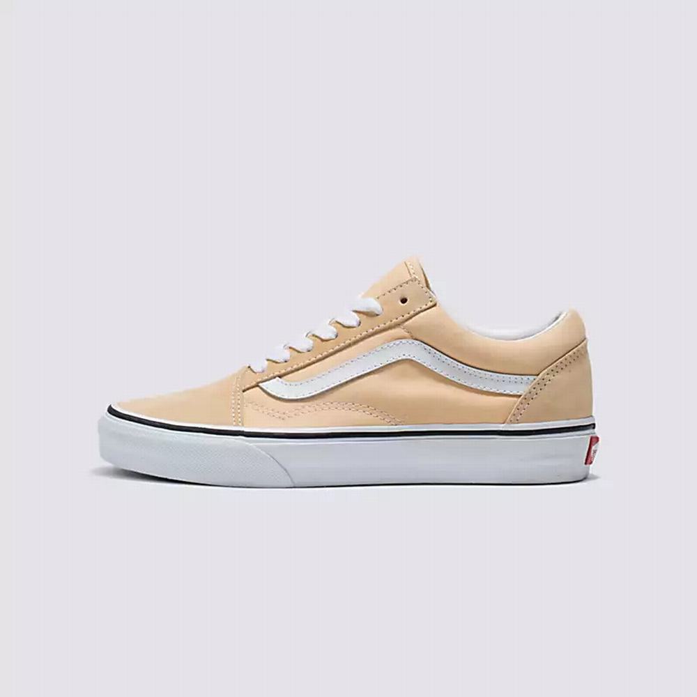 Women\'s Vans Old Skool Sneakers Brown | USA68093