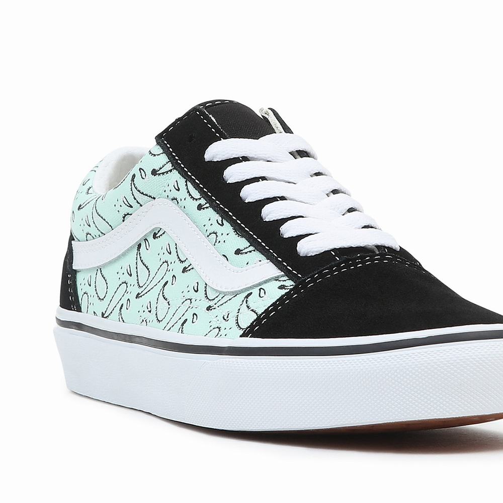 Women's Vans Old Skool Sneakers Green | USA08345