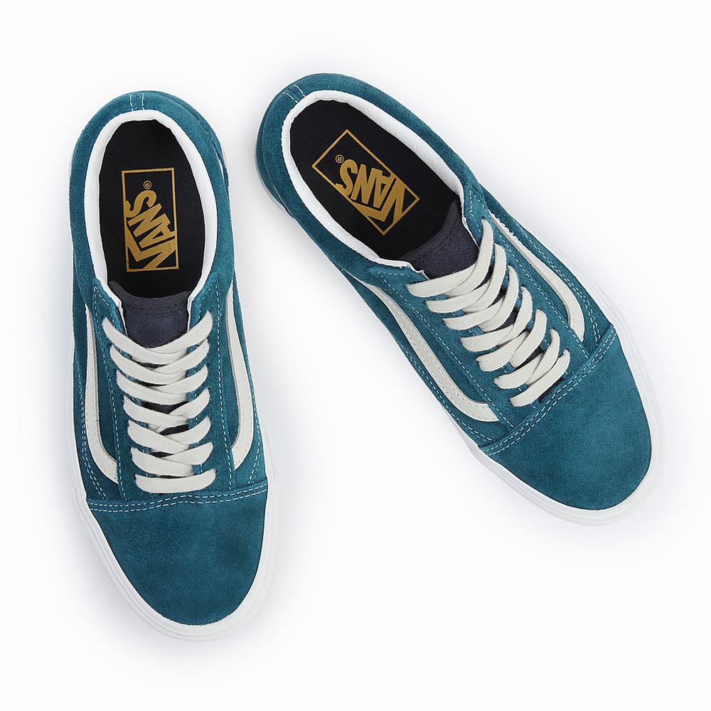 Women's Vans Old Skool Stackform Sneakers Blue | USA31756