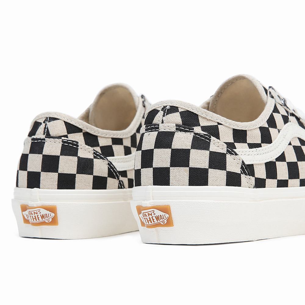 Women's Vans Old Skool Tapered Sneakers Black / White | USA61427