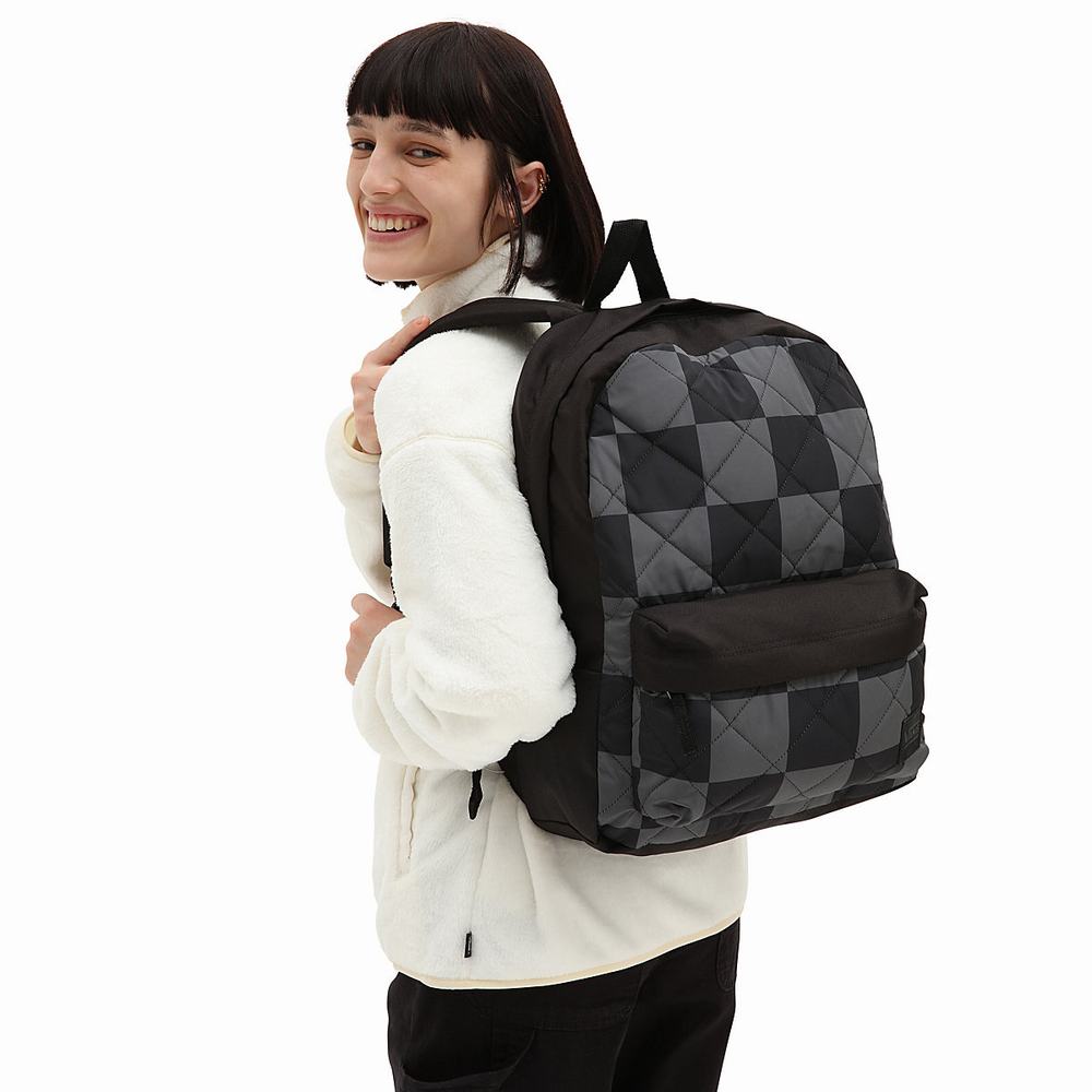 Women's Vans Outdoor Club Deana Backpacks Grey | USA35972