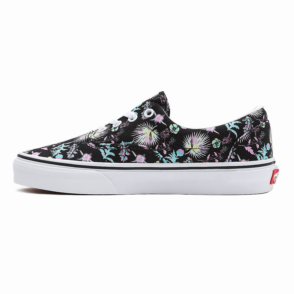 Women's Vans Paradise Floral Era Sneakers Black | USA04326