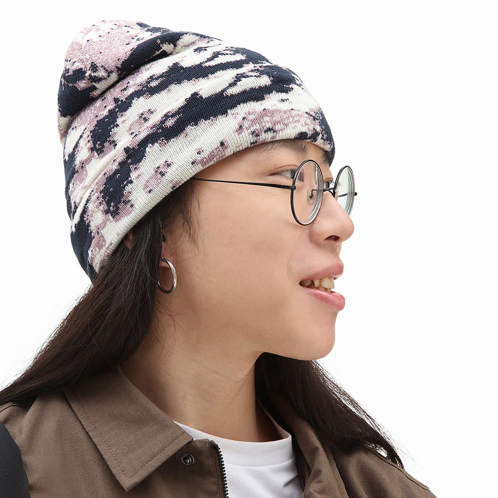 Women's Vans Parkview Cuff Beanie Blue / White | USA35986