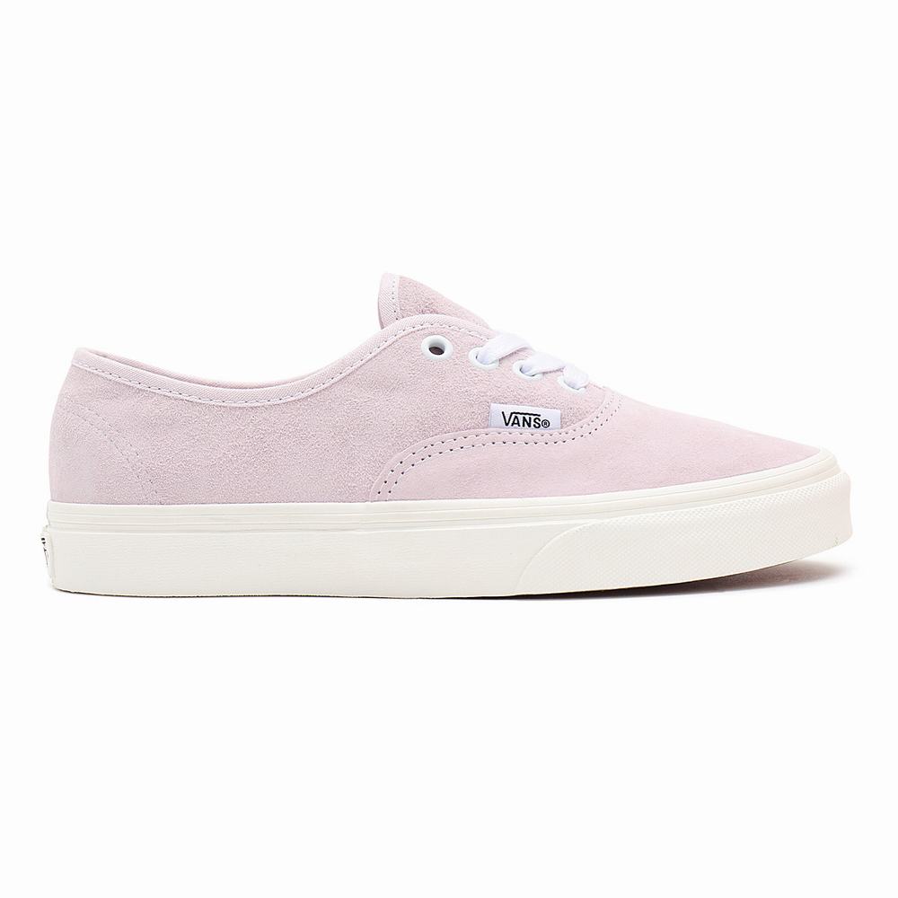 Women's Vans Pig Suede Authentic Sneakers Pink | USA85460