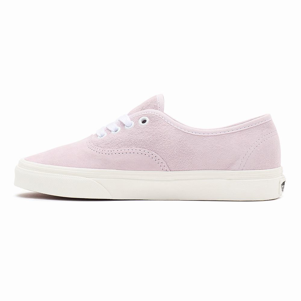 Women's Vans Pig Suede Authentic Sneakers Pink | USA85460