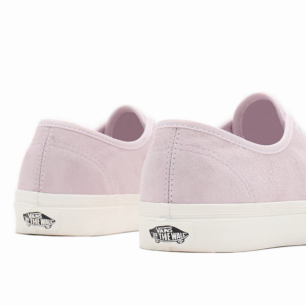 Women's Vans Pig Suede Authentic Sneakers Pink | USA85460