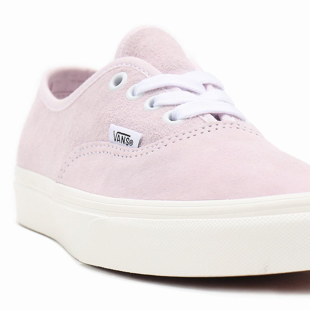 Women's Vans Pig Suede Authentic Sneakers Pink | USA85460