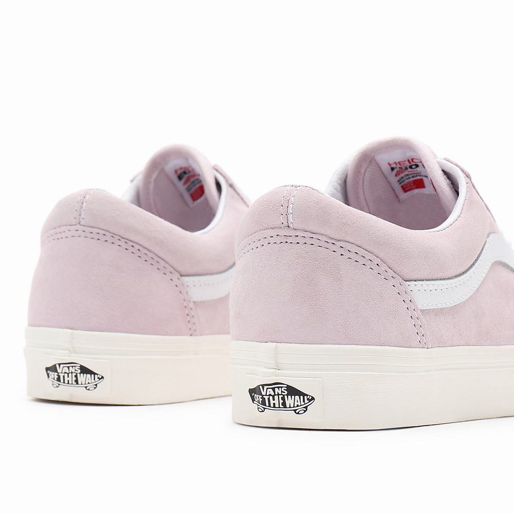 Women's Vans Pig Suede Old Skool Sneakers Pink | USA60213