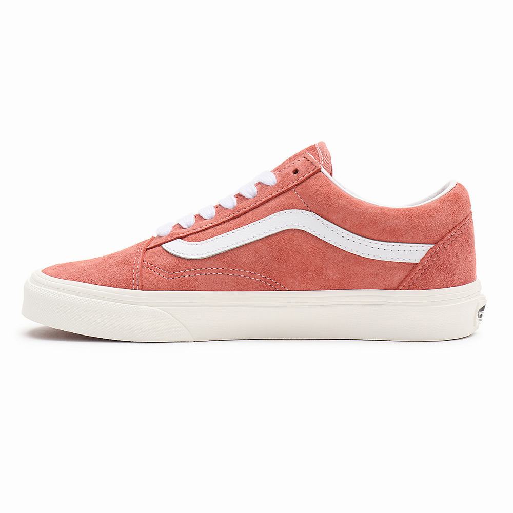 Women's Vans Pig Suede Old Skool Sneakers Pink | USA71938