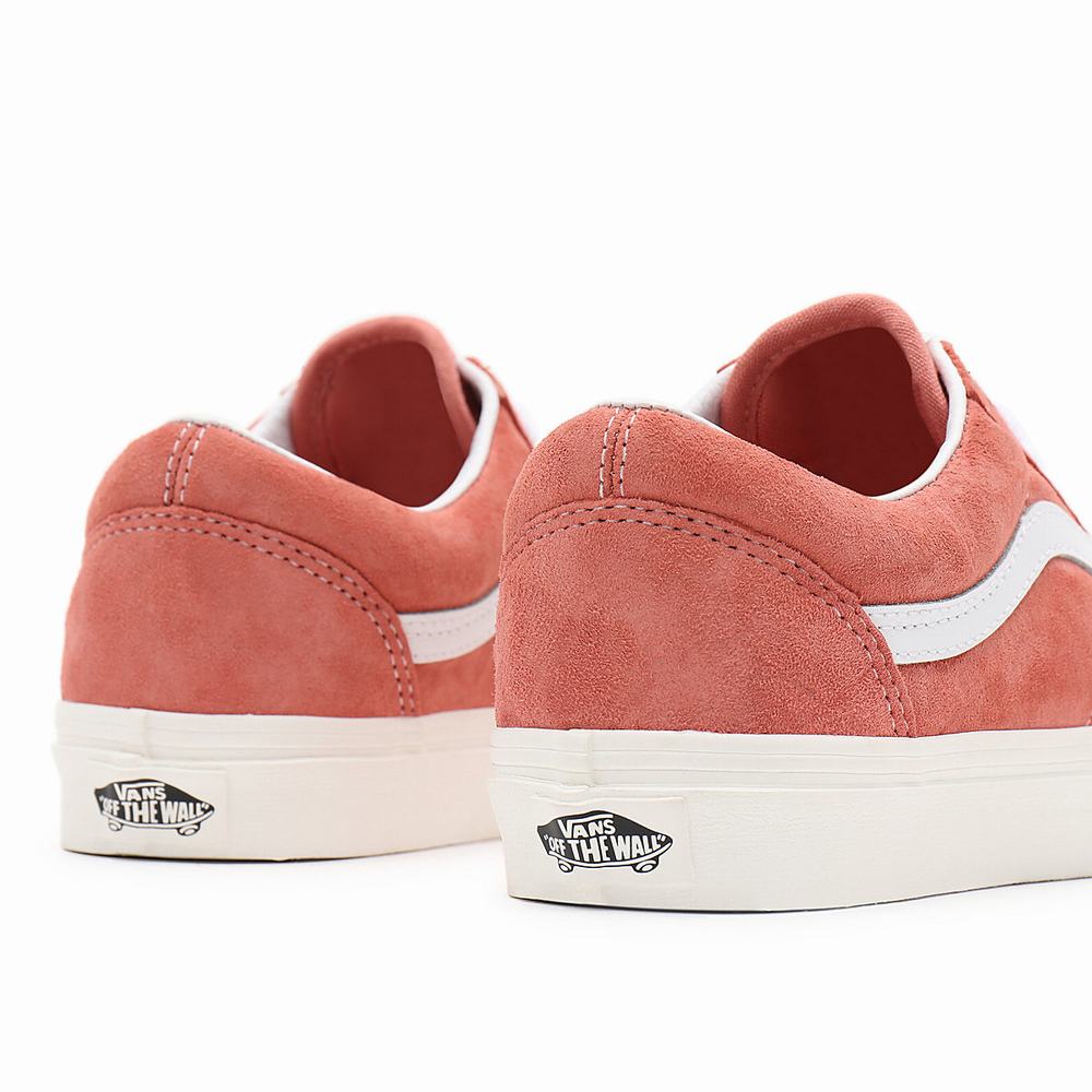 Women's Vans Pig Suede Old Skool Sneakers Pink | USA71938