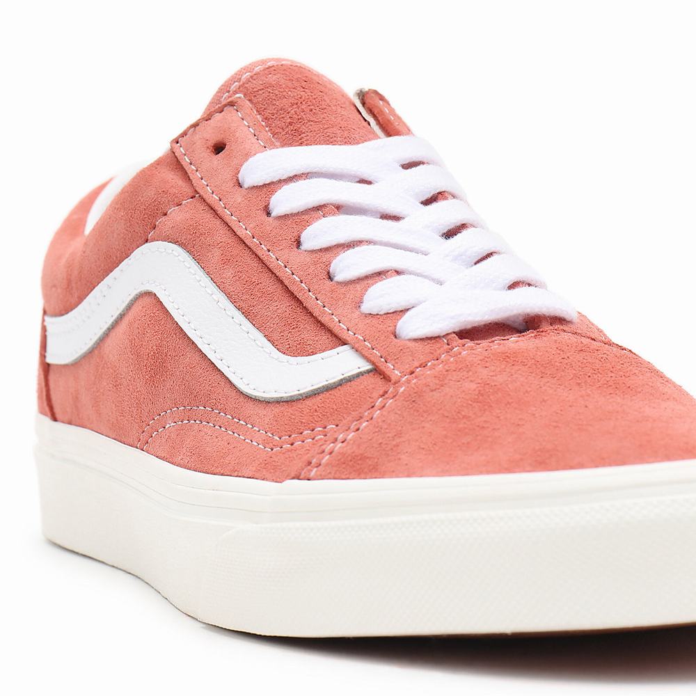 Women's Vans Pig Suede Old Skool Sneakers Pink | USA71938