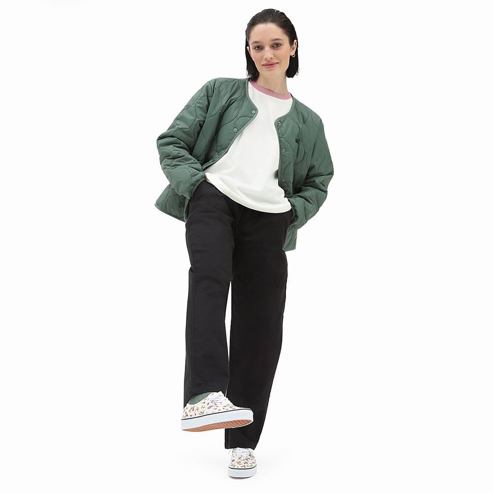 Women's Vans Range Relaxed Pants Black | USA62804