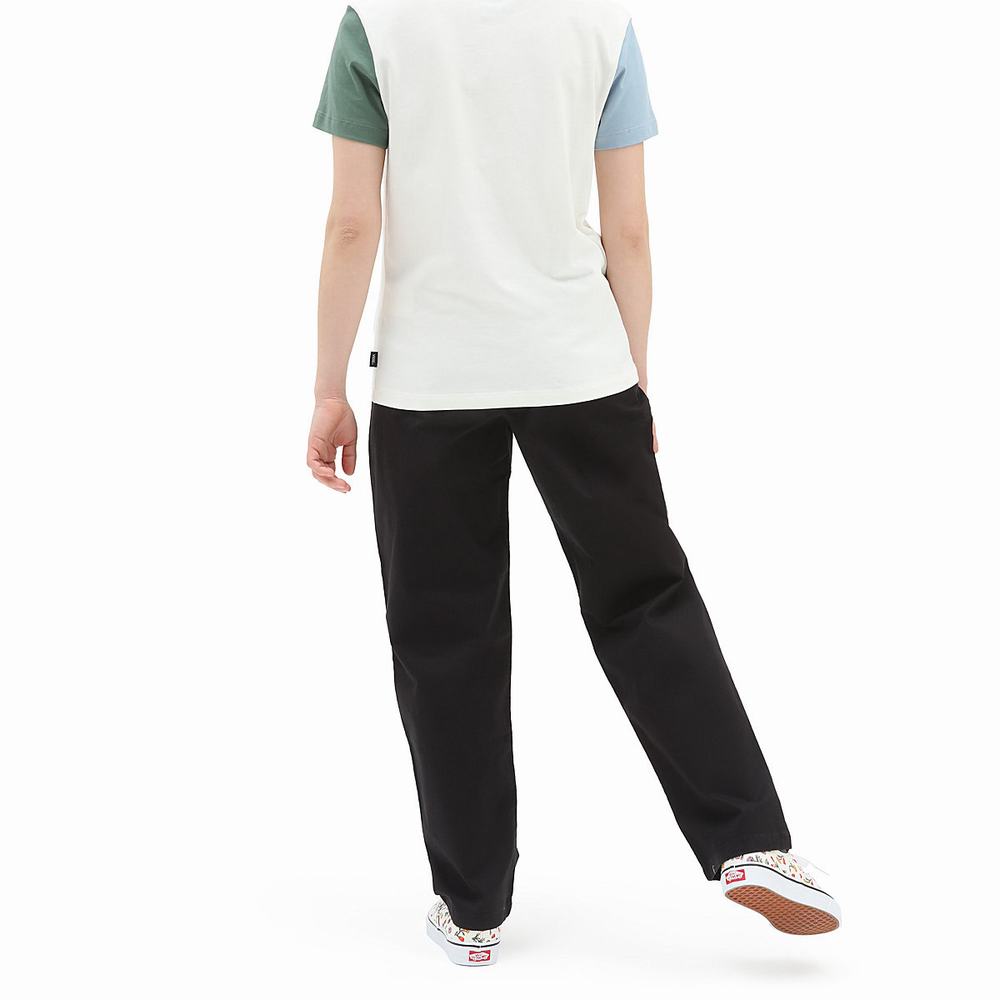 Women's Vans Range Relaxed Pants Black | USA62804