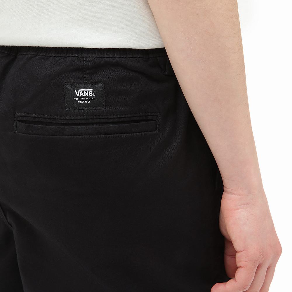 Women's Vans Range Relaxed Pants Black | USA62804