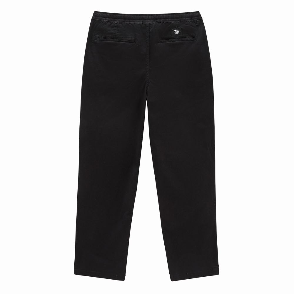 Women's Vans Range Relaxed Pants Black | USA62804