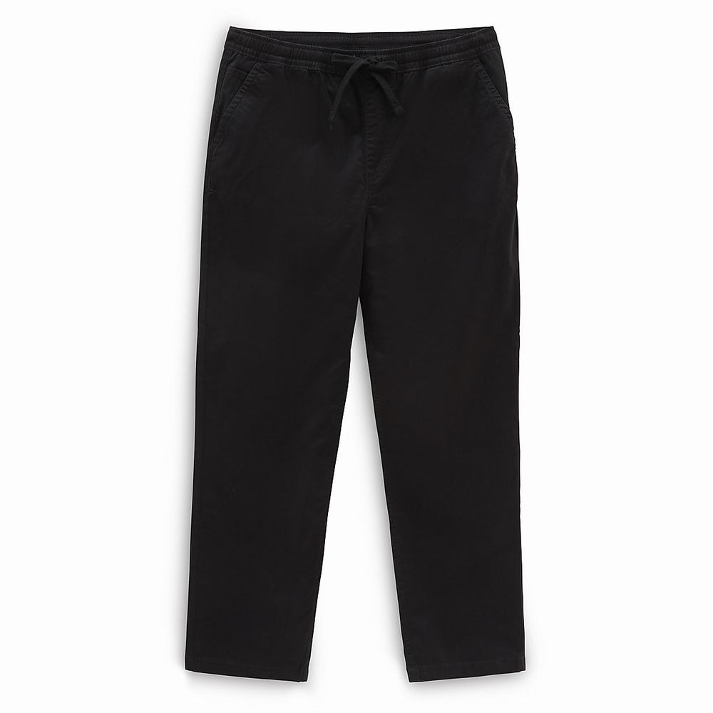 Women's Vans Range Relaxed Pants Black | USA62804