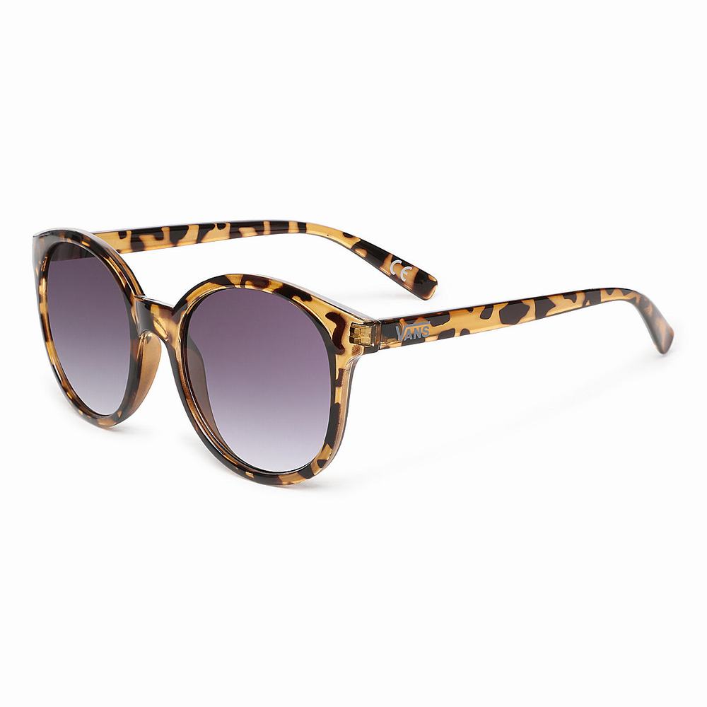 Women's Vans Rise And Shine Sunglasses Brown | USA50124