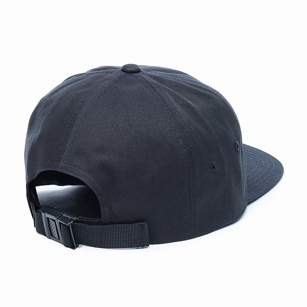 Women's Vans Salton Hats Black / White | USA05149