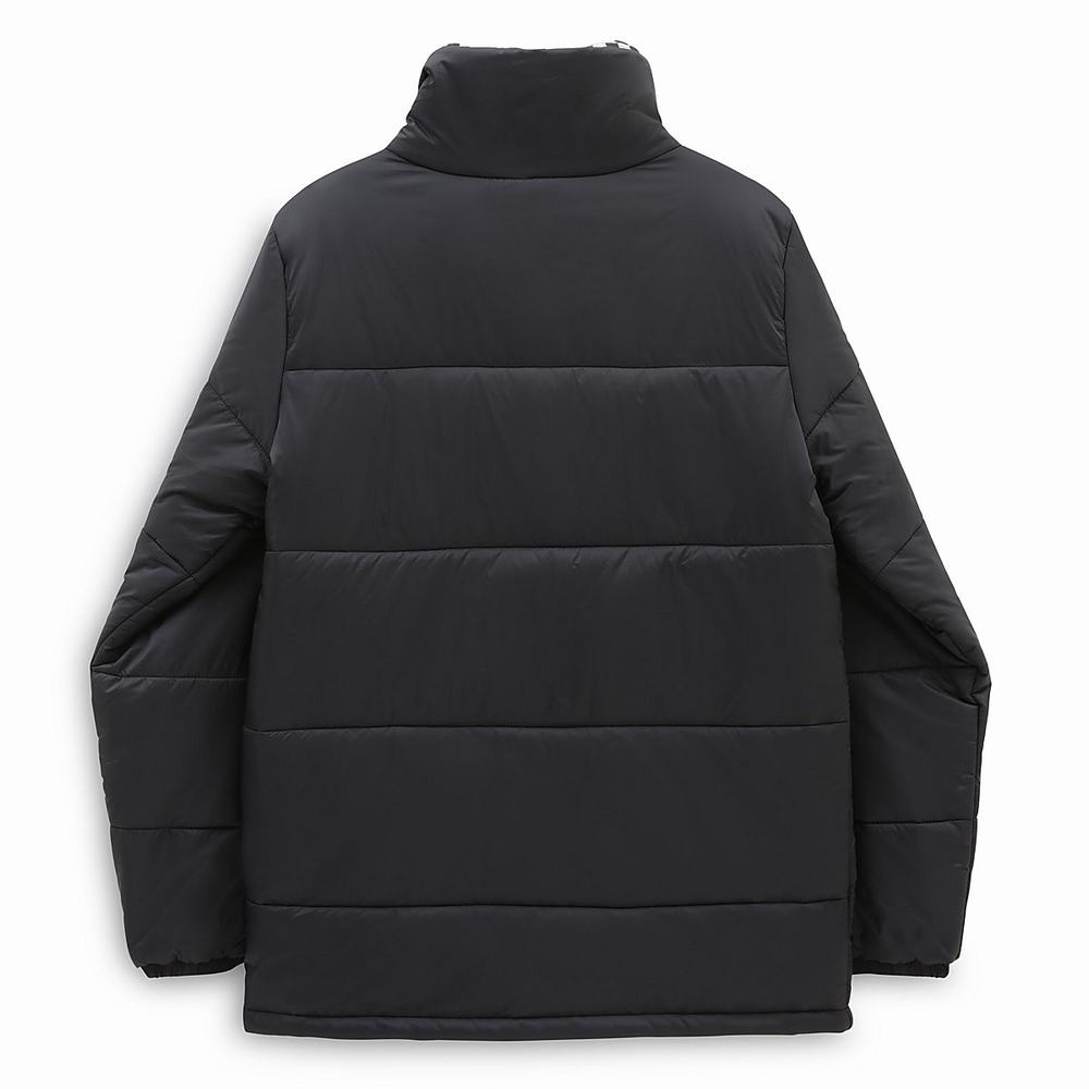 Women's Vans Send It Reversible MTE Puffer Jackets Black | USA02678