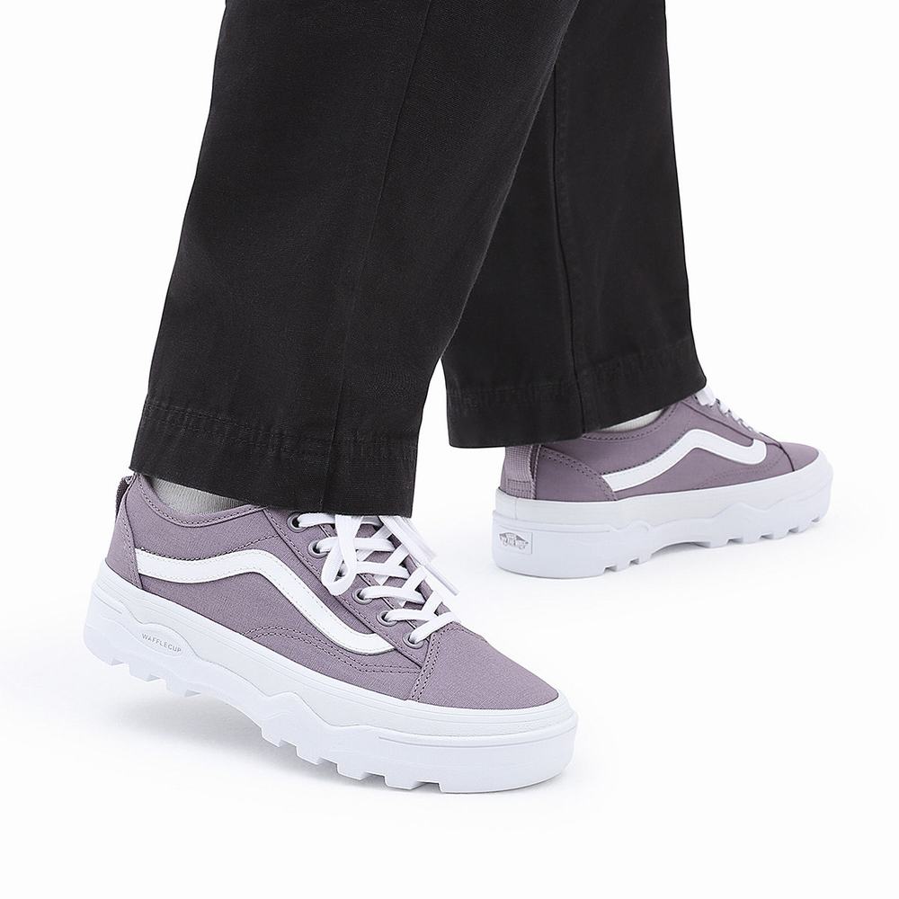 Women's Vans Sentry Old Skool WC Sneakers Purple | USA08327