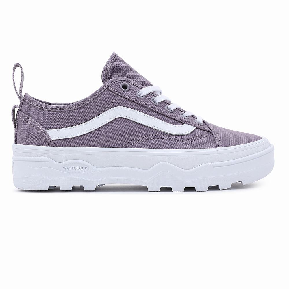 Women's Vans Sentry Old Skool WC Sneakers Purple | USA08327