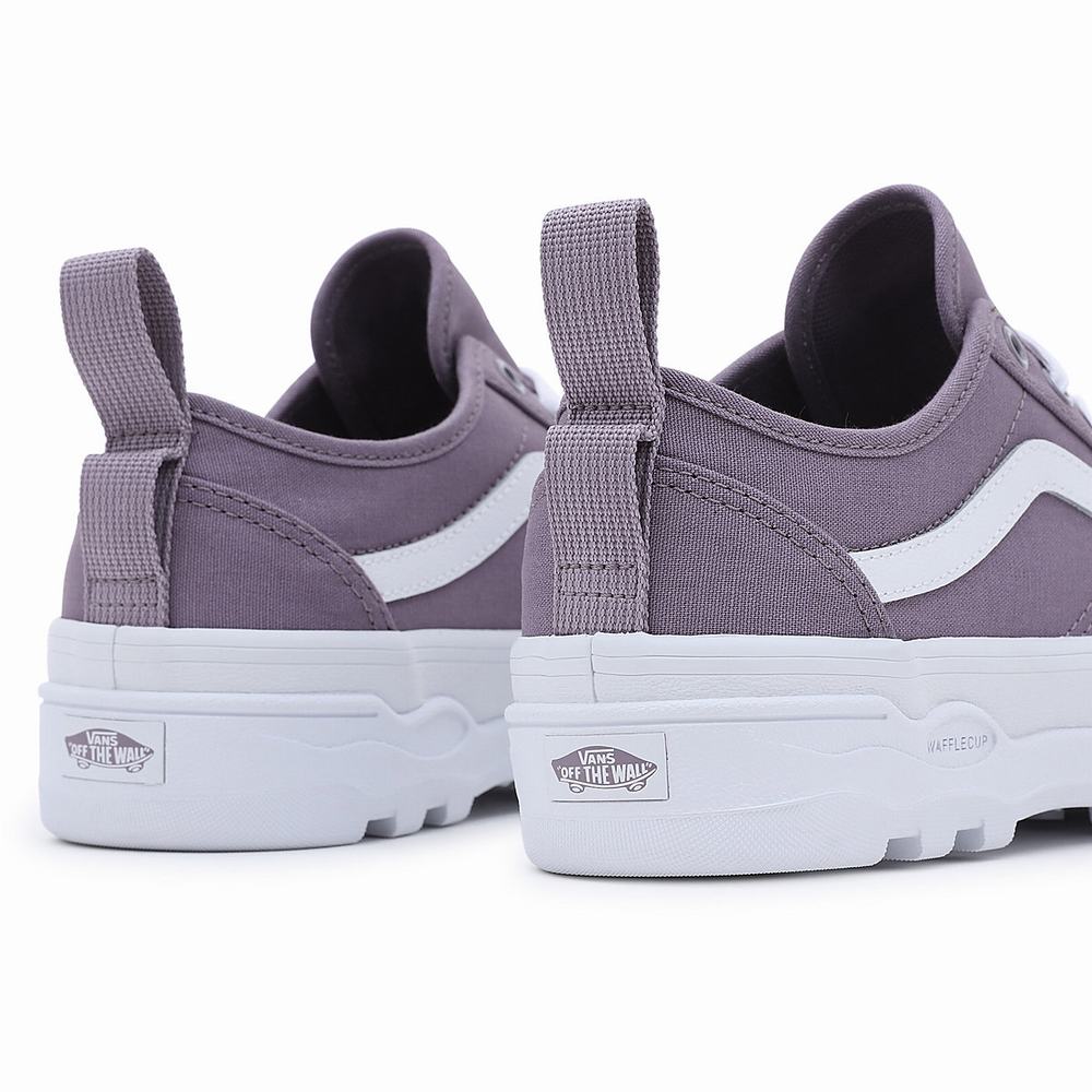 Women's Vans Sentry Old Skool WC Sneakers Purple | USA08327