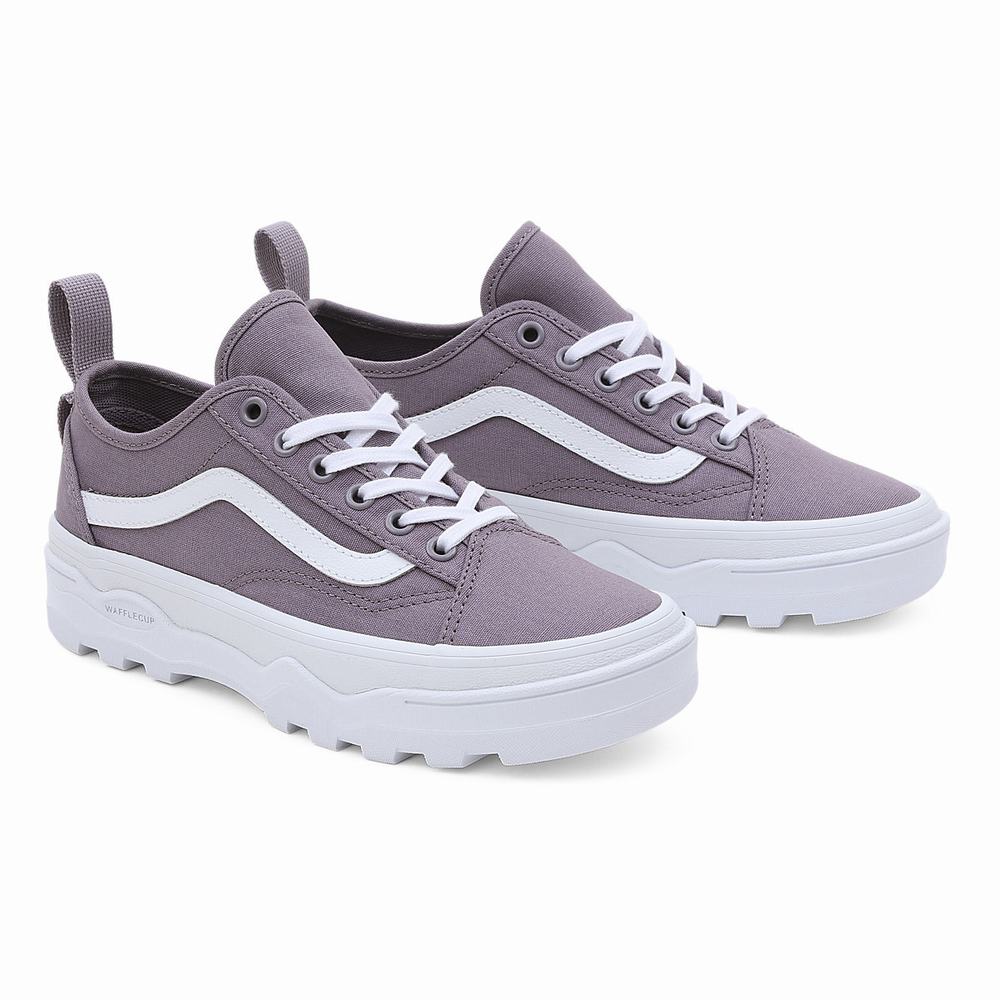 Women\'s Vans Sentry Old Skool WC Sneakers Purple | USA08327