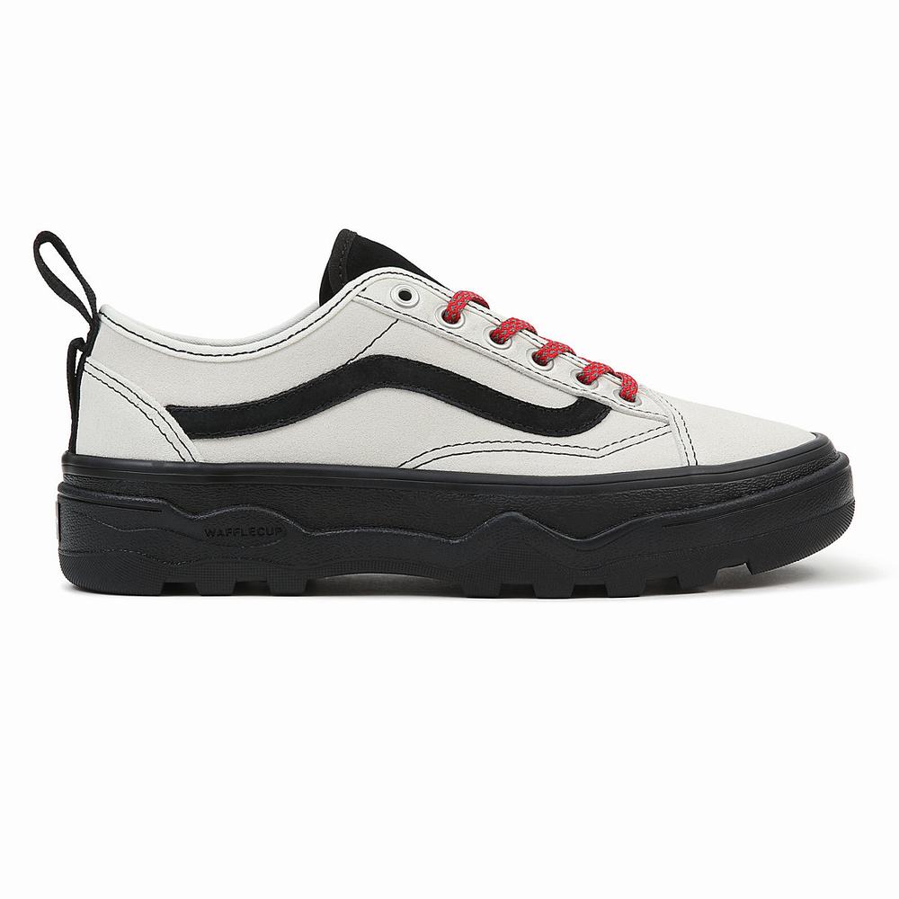 Women's Vans Sentry Old Skool WC Sneakers Black / White | USA67159