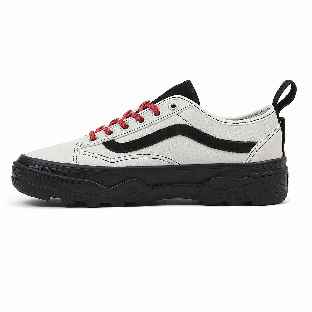 Women's Vans Sentry Old Skool WC Sneakers Black / White | USA67159