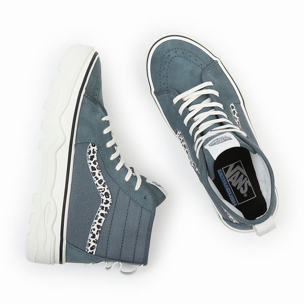 Women's Vans Sentry Sk8-Hi Sneakers Grey | USA80592