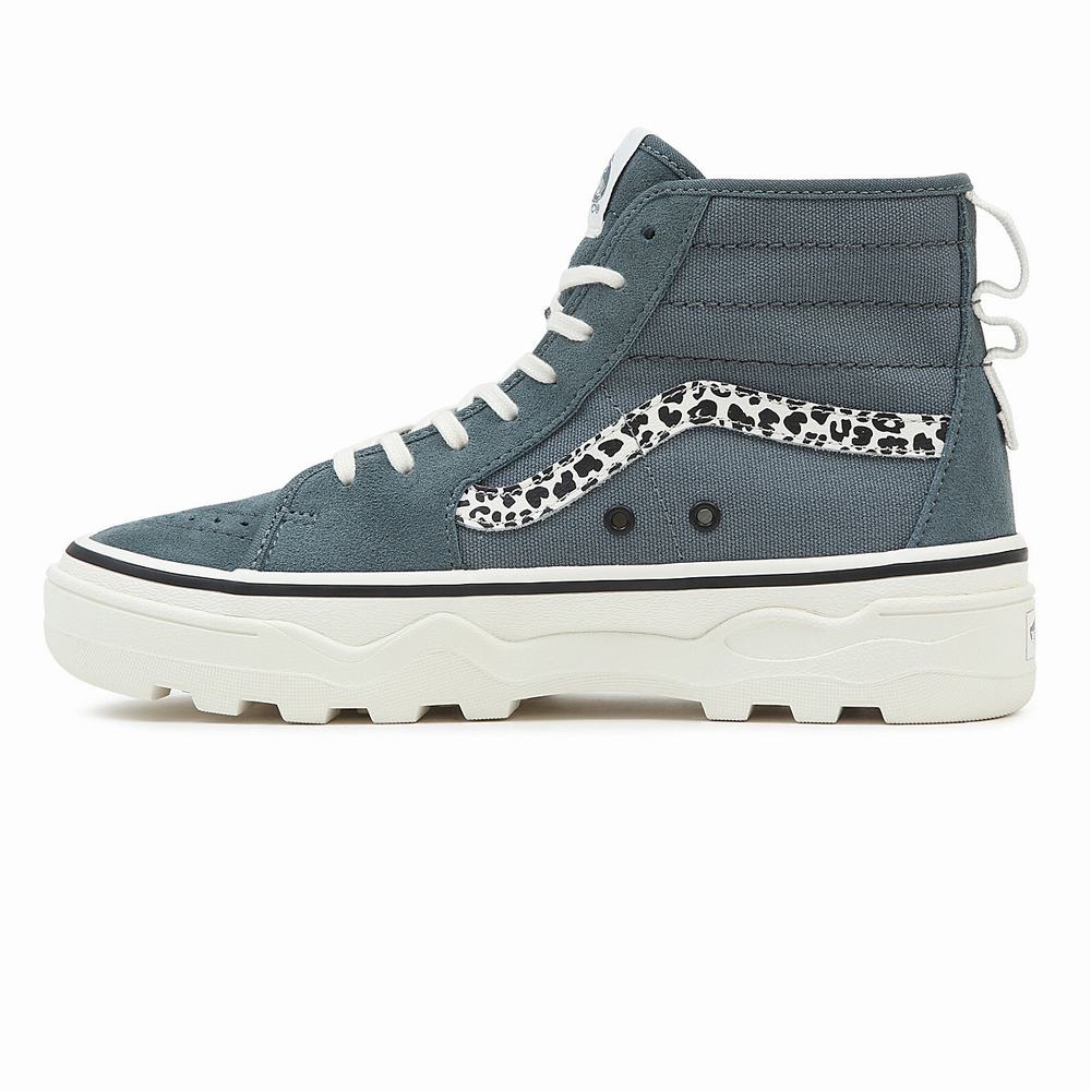 Women's Vans Sentry Sk8-Hi Sneakers Grey | USA80592