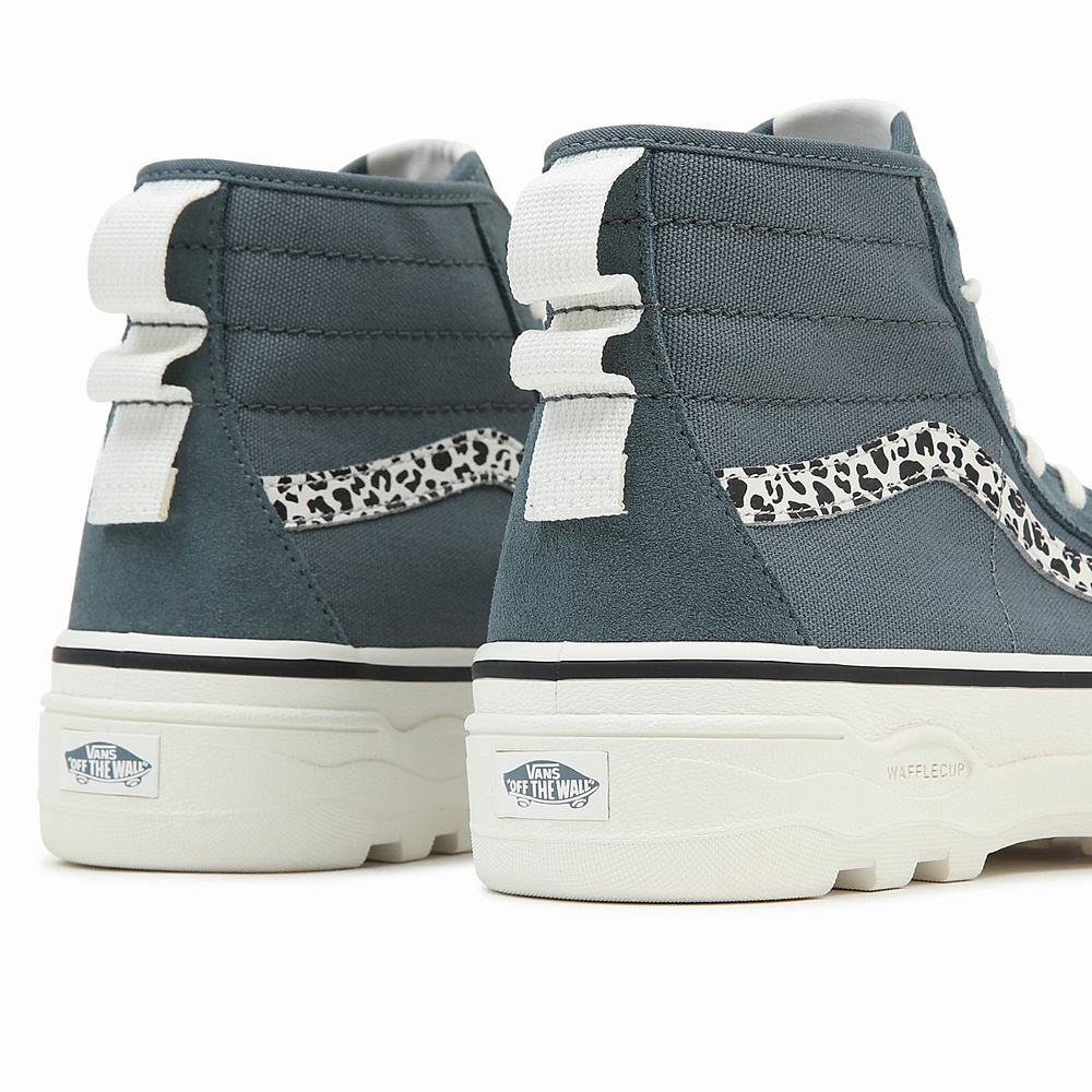 Women's Vans Sentry Sk8-Hi Sneakers Grey | USA80592