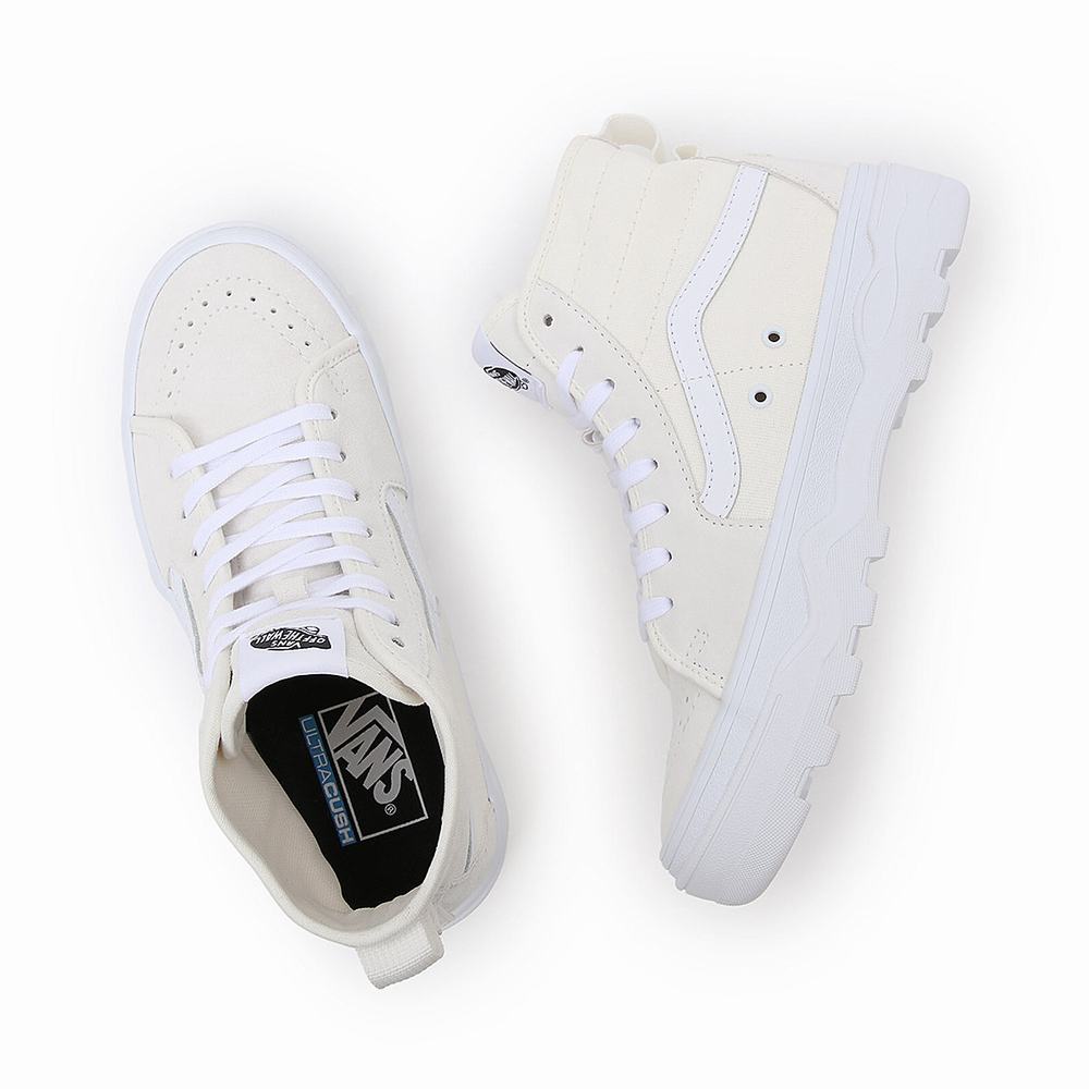 Women's Vans Sentry Sk8-Hi WC Sneakers White | USA94318