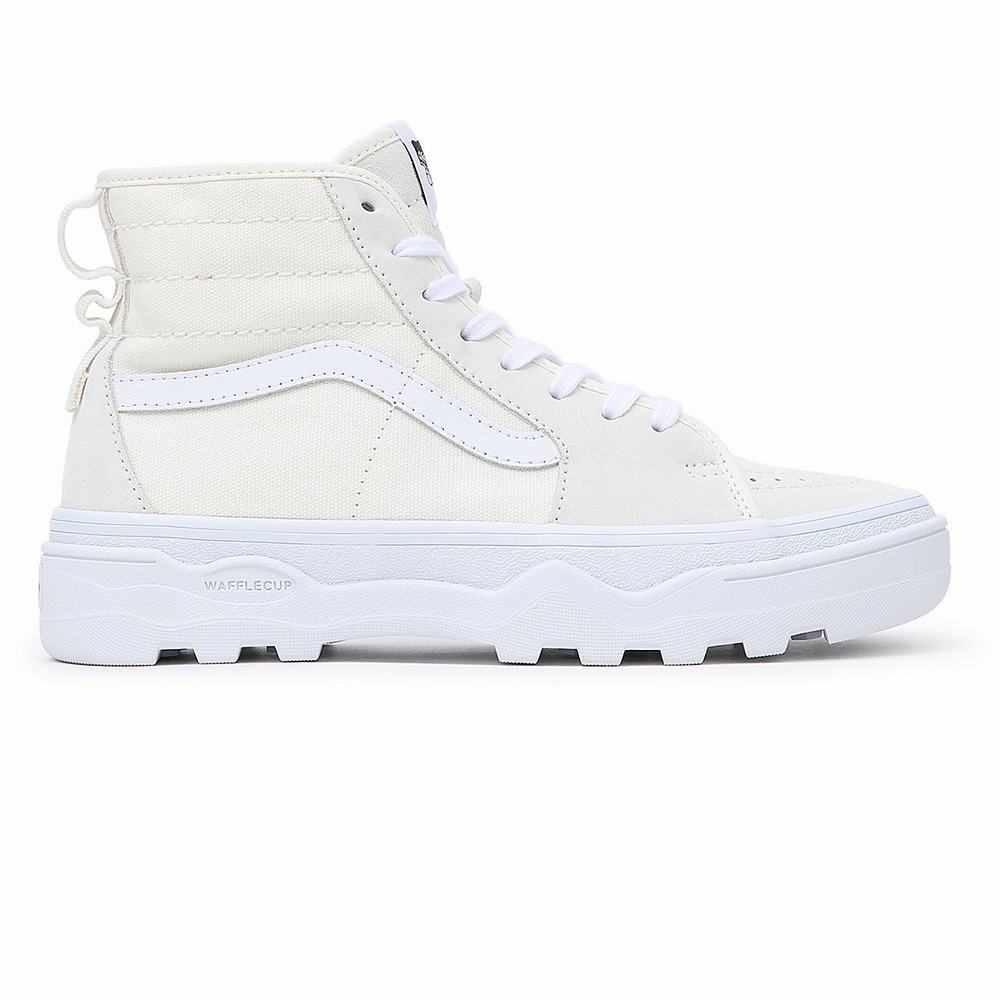 Women's Vans Sentry Sk8-Hi WC Sneakers White | USA94318