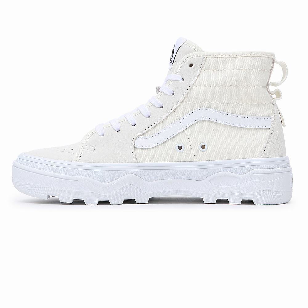 Women's Vans Sentry Sk8-Hi WC Sneakers White | USA94318