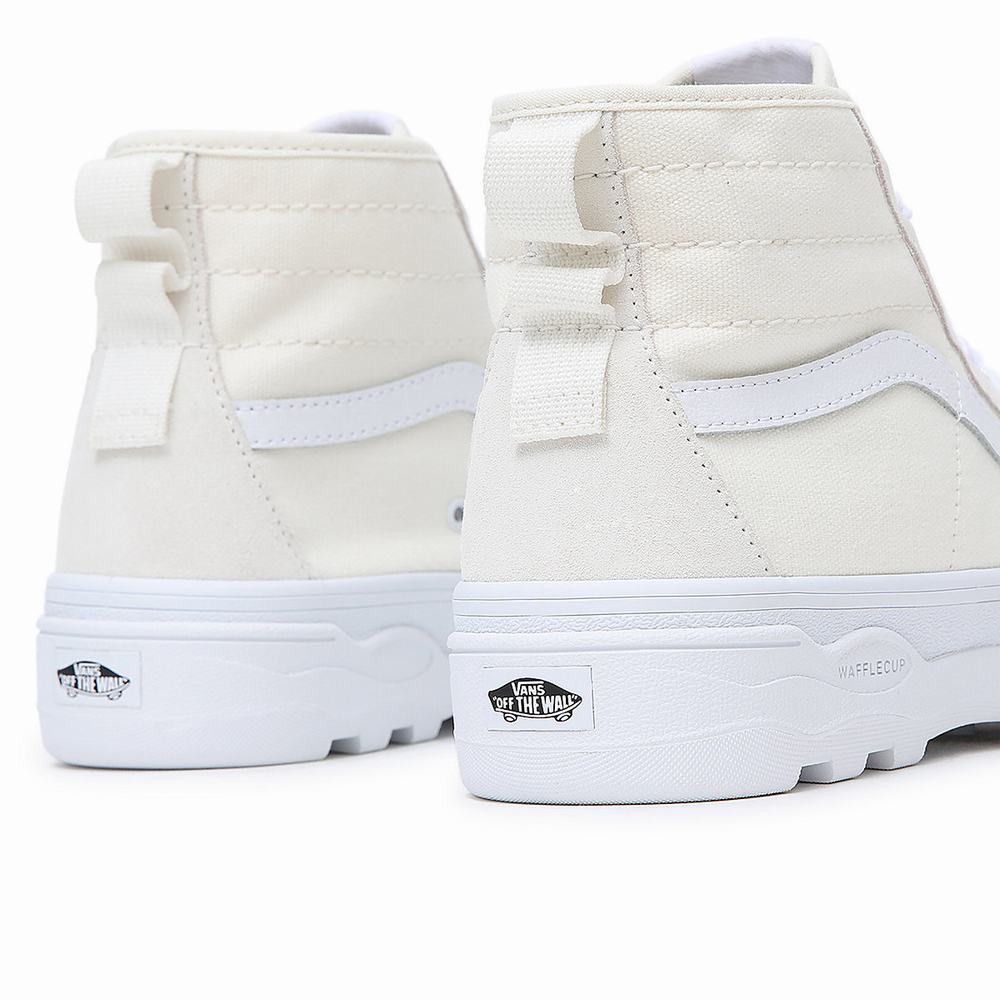 Women's Vans Sentry Sk8-Hi WC Sneakers White | USA94318