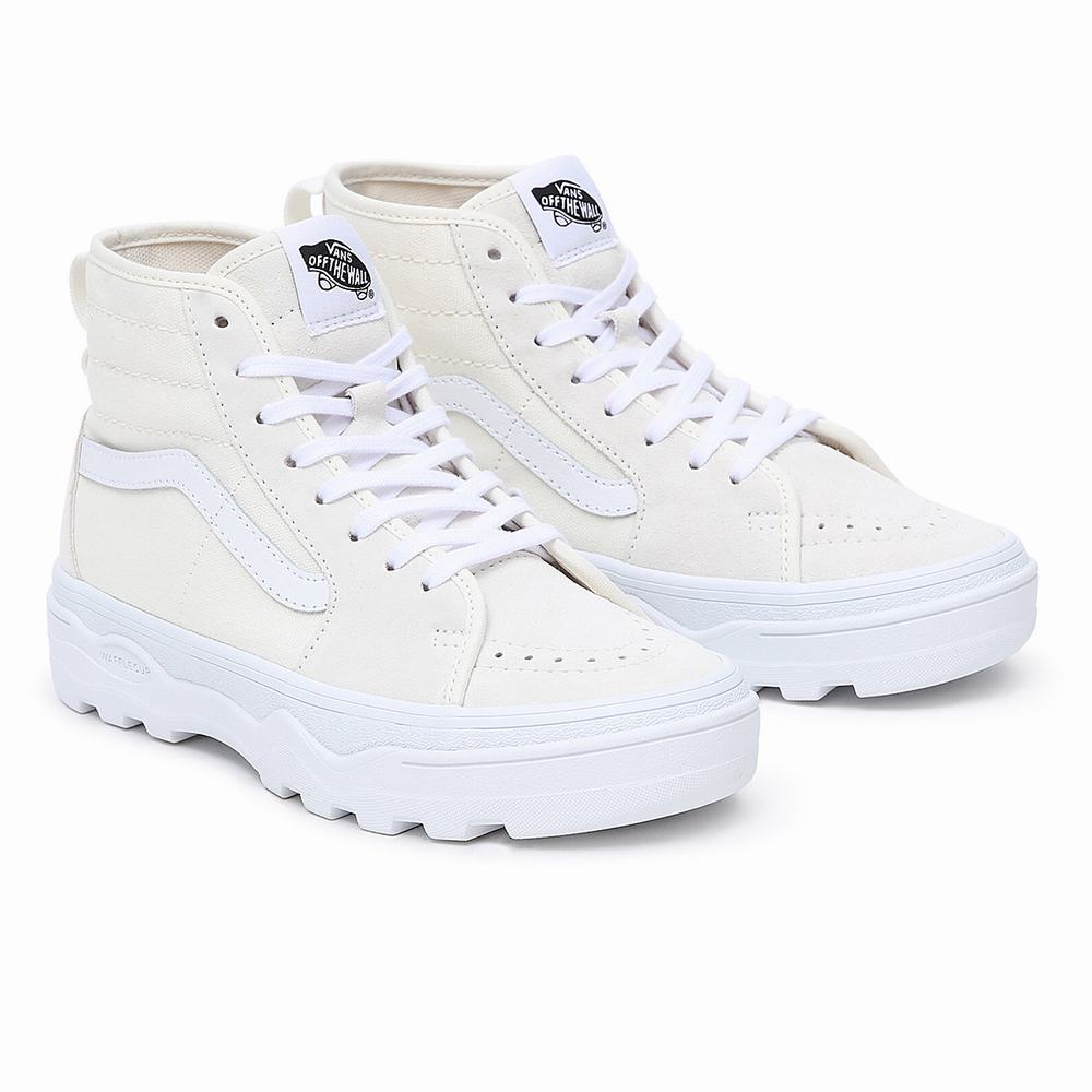 Women\'s Vans Sentry Sk8-Hi WC Sneakers White | USA94318