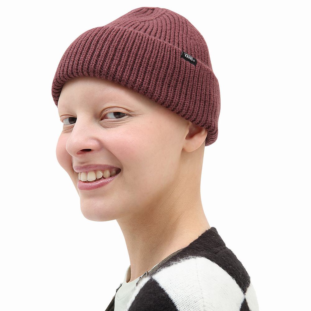 Women's Vans Shorty Beanie Red | USA06245