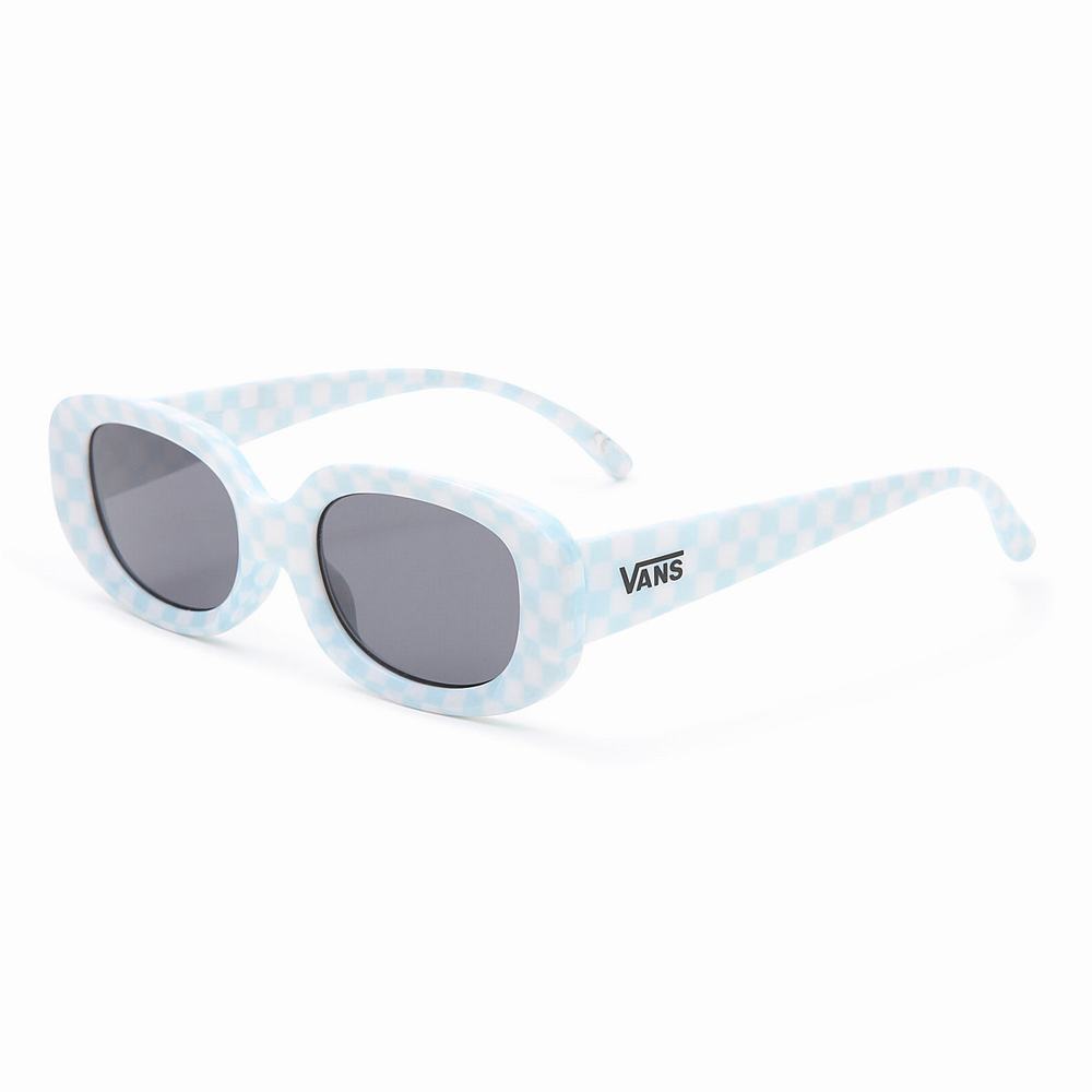 Women's Vans Showstopper Sunglasses Blue | USA07281