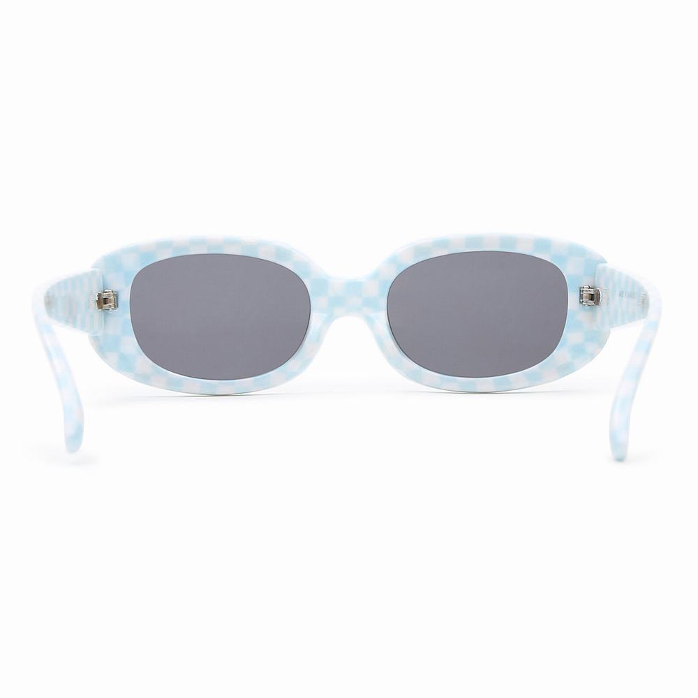 Women's Vans Showstopper Sunglasses Blue | USA07281