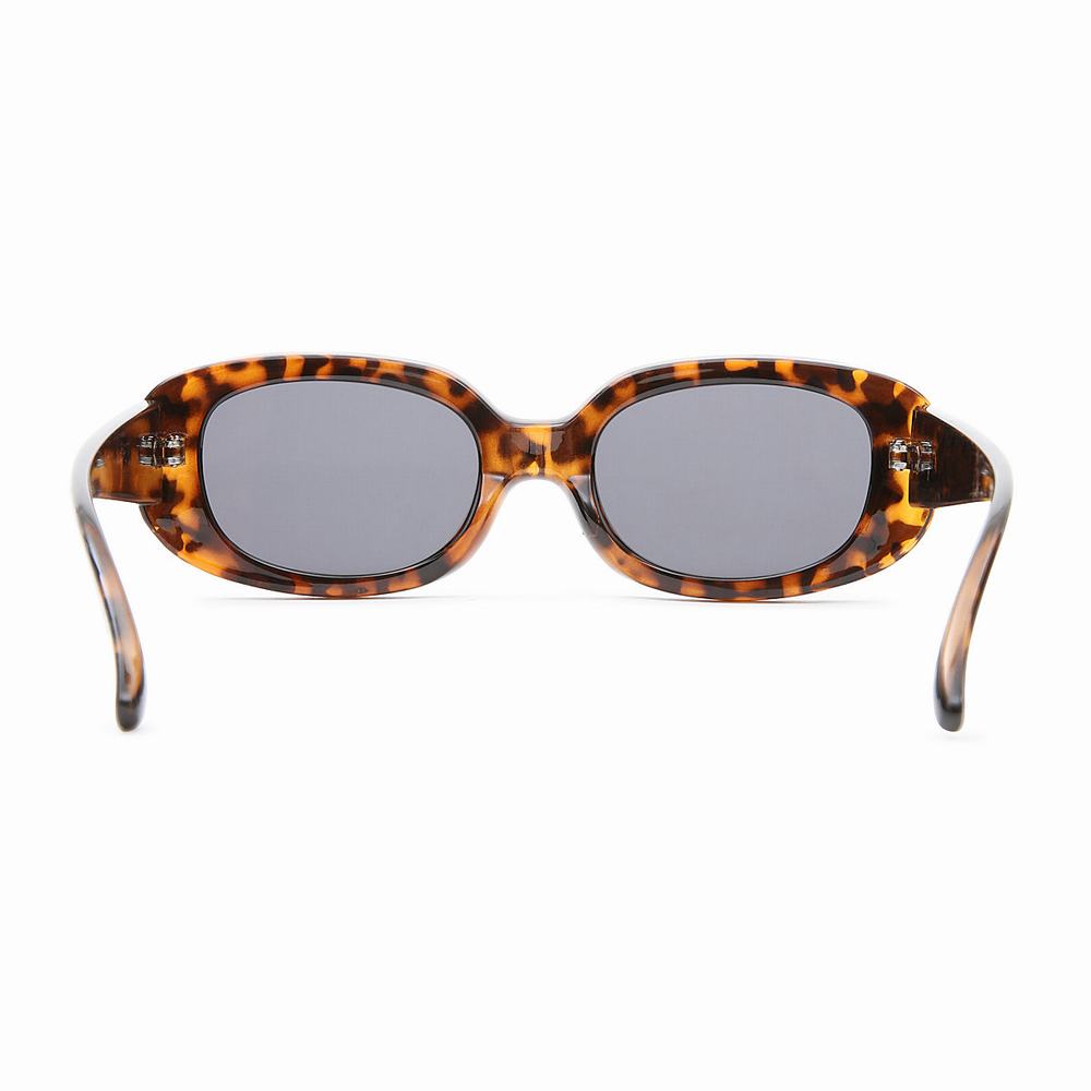 Women's Vans Showstopper Sunglasses Brown | USA58261