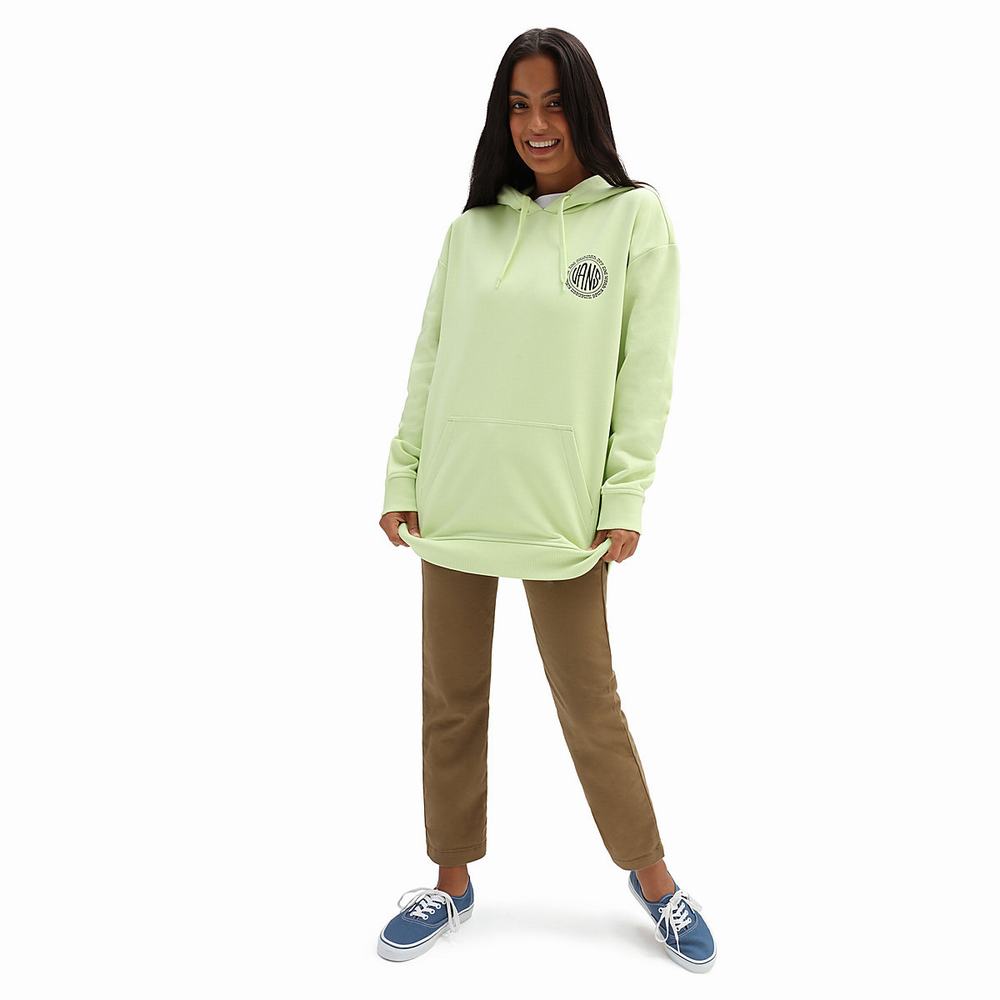 Women's Vans Side By Side Hoodie Green | USA20618